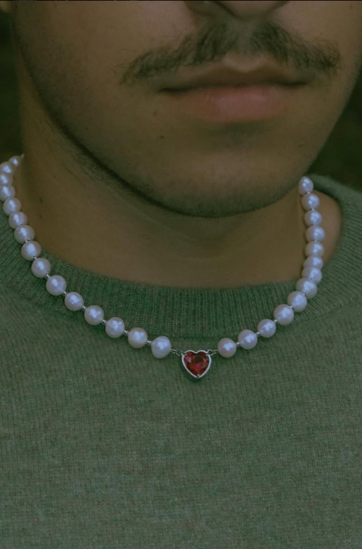 Stone of Love Pearl Necklace - Fashion Jewelry by Yordy.
