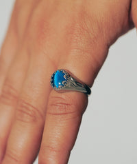Ombré Azul Ring - Fashion Jewelry by Yordy.