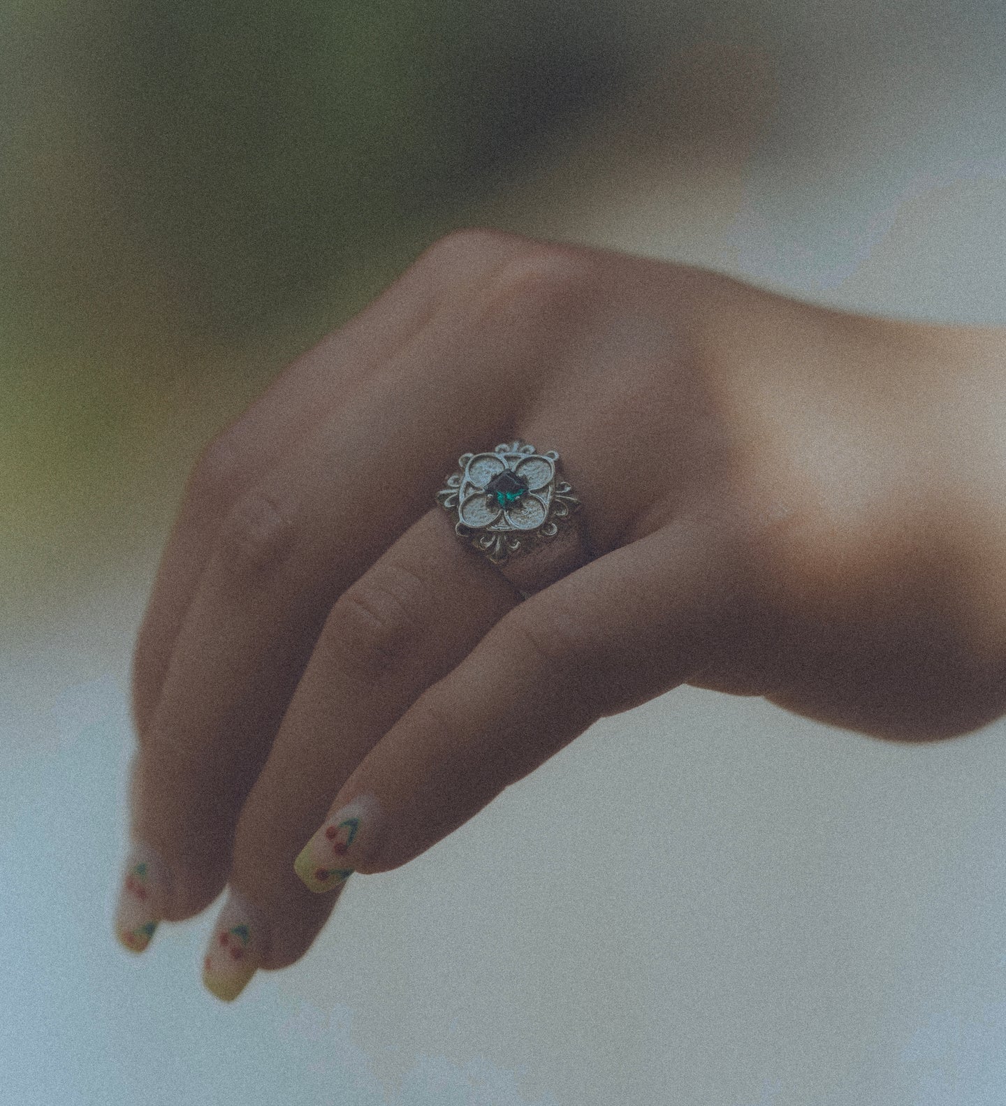 Jadeite Basilica Ring - Fashion Jewelry by Yordy.