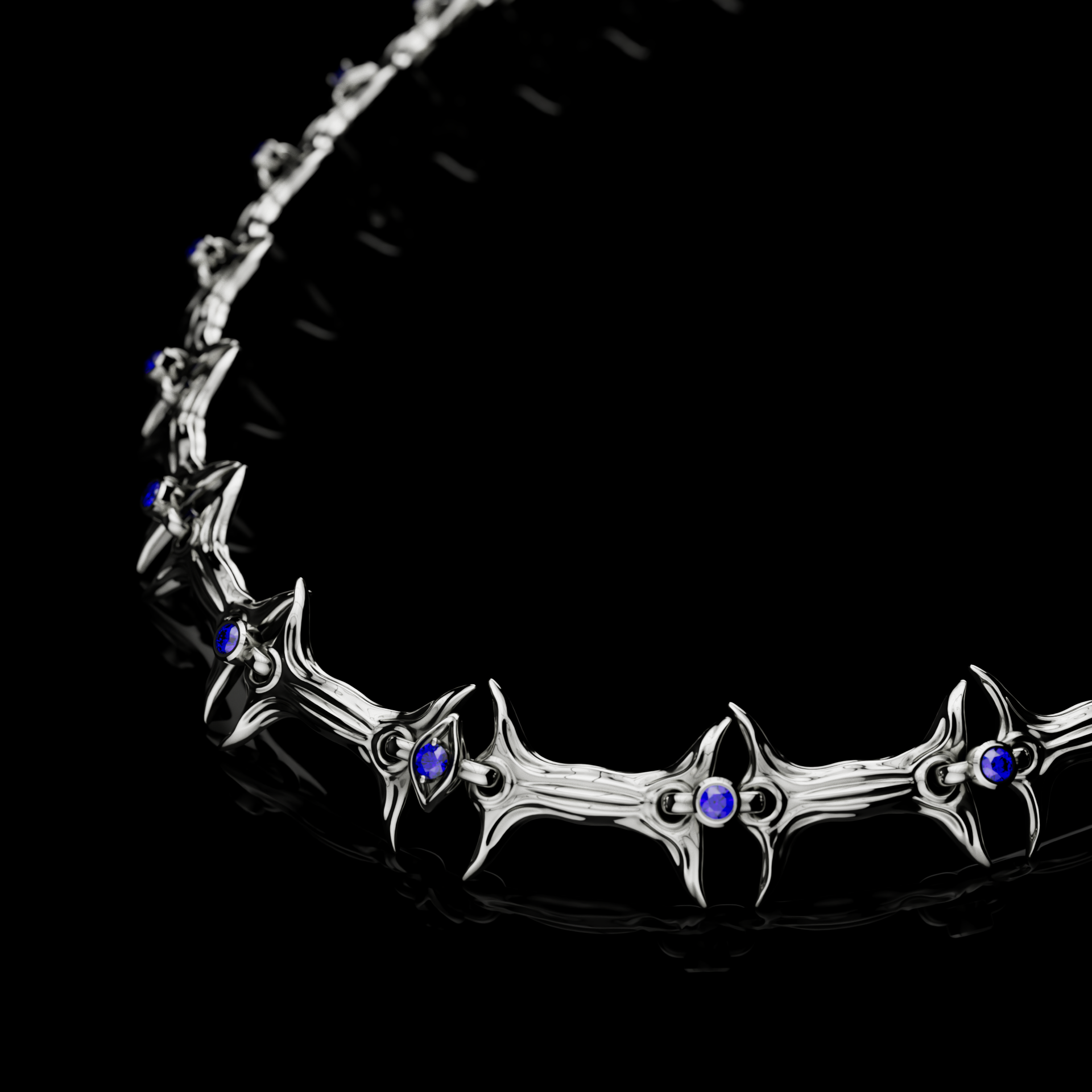 Angeli Spina Necklace - Fashion Jewelry by Yordy.