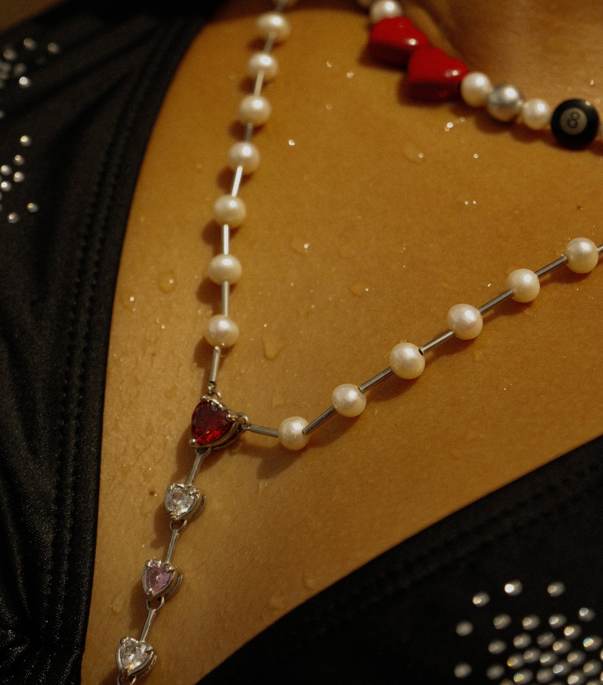 Summer Amore Rosary Necklace - Fashion Jewelry by Yordy.