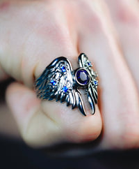 Azure Seraph Ring - Fashion Jewelry by Yordy.