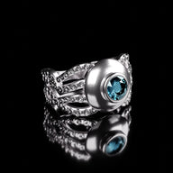 Sunkissed Jellyfish Ring - Fashion Jewelry by Yordy.