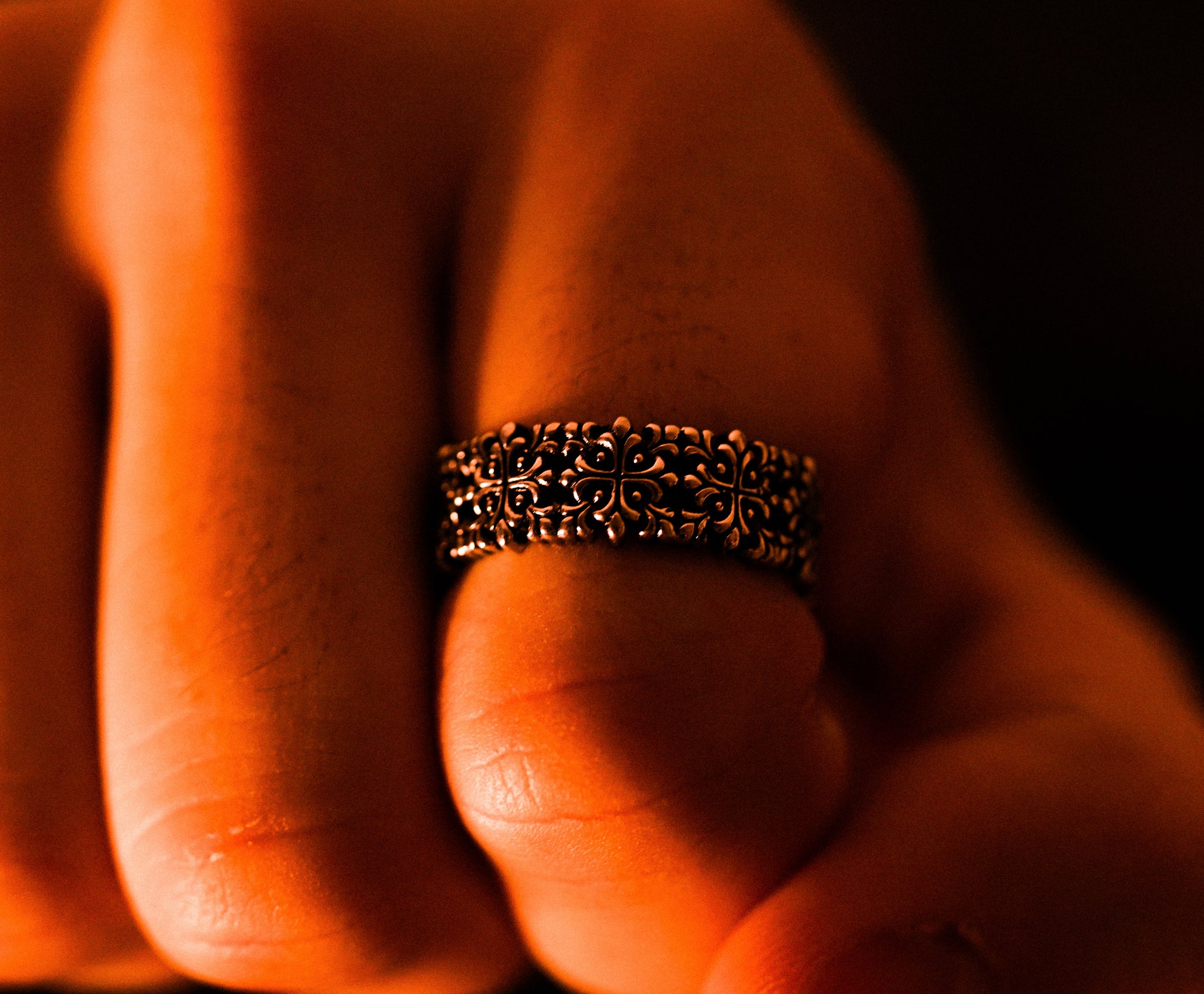 Veil of Crosses Ring - Fashion Jewelry by Yordy.
