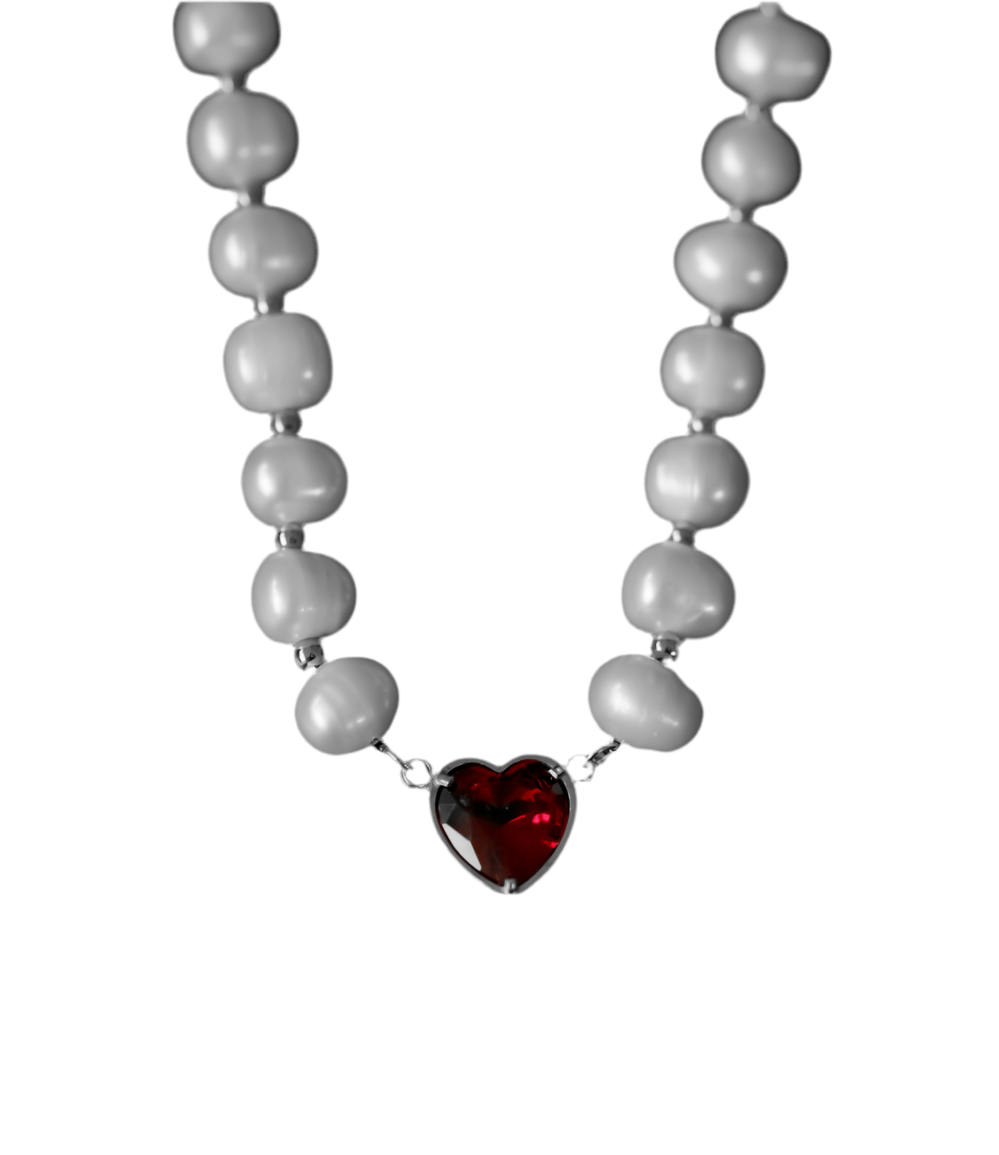 Stone of Love Pearl Necklace - Fashion Jewelry by Yordy.