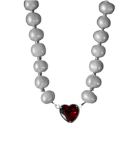 Stone of Love Pearl Necklace - Fashion Jewelry by Yordy.
