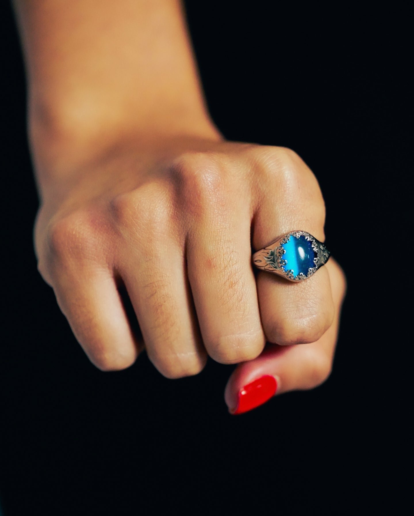 Ombré Azul Ring - Fashion Jewelry by Yordy.
