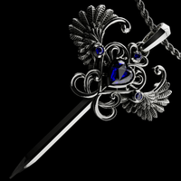 Azure Seraph Necklace - Fashion Jewelry by Yordy.