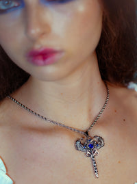 Azure Seraph Necklace - Fashion Jewelry by Yordy.