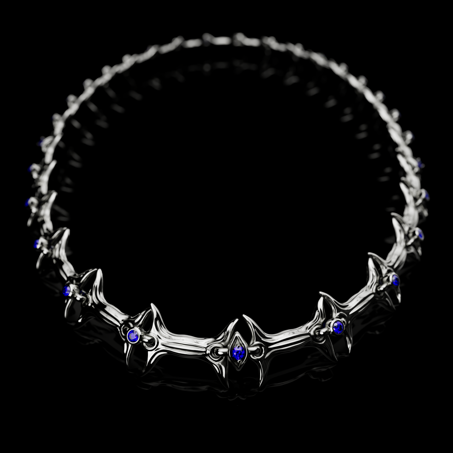 Angeli Spina Necklace - Fashion Jewelry by Yordy.