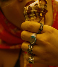 Rodeo Blaze Ring - Fashion Jewelry by Yordy.