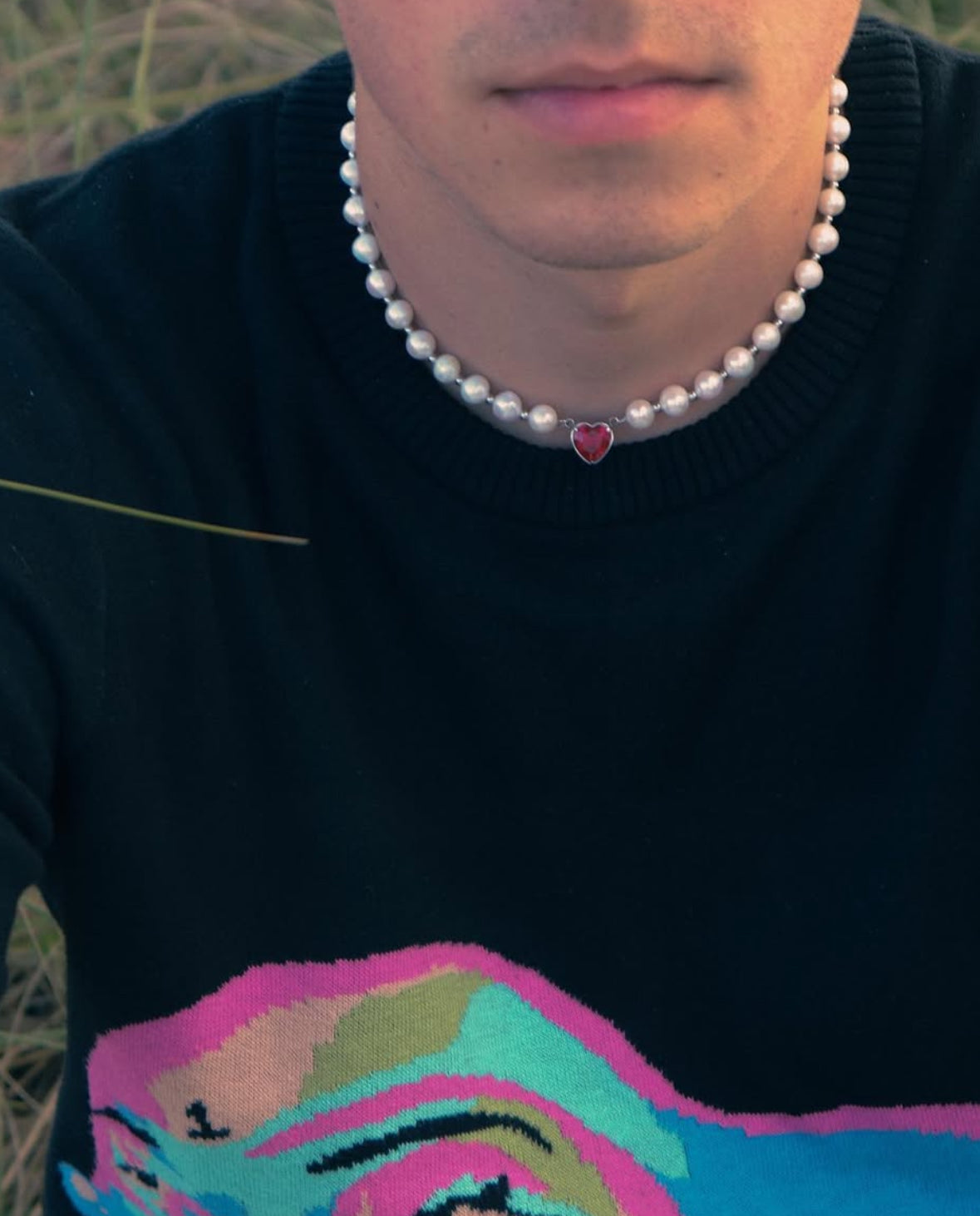 Stone of Love Pearl Necklace - Fashion Jewelry by Yordy.