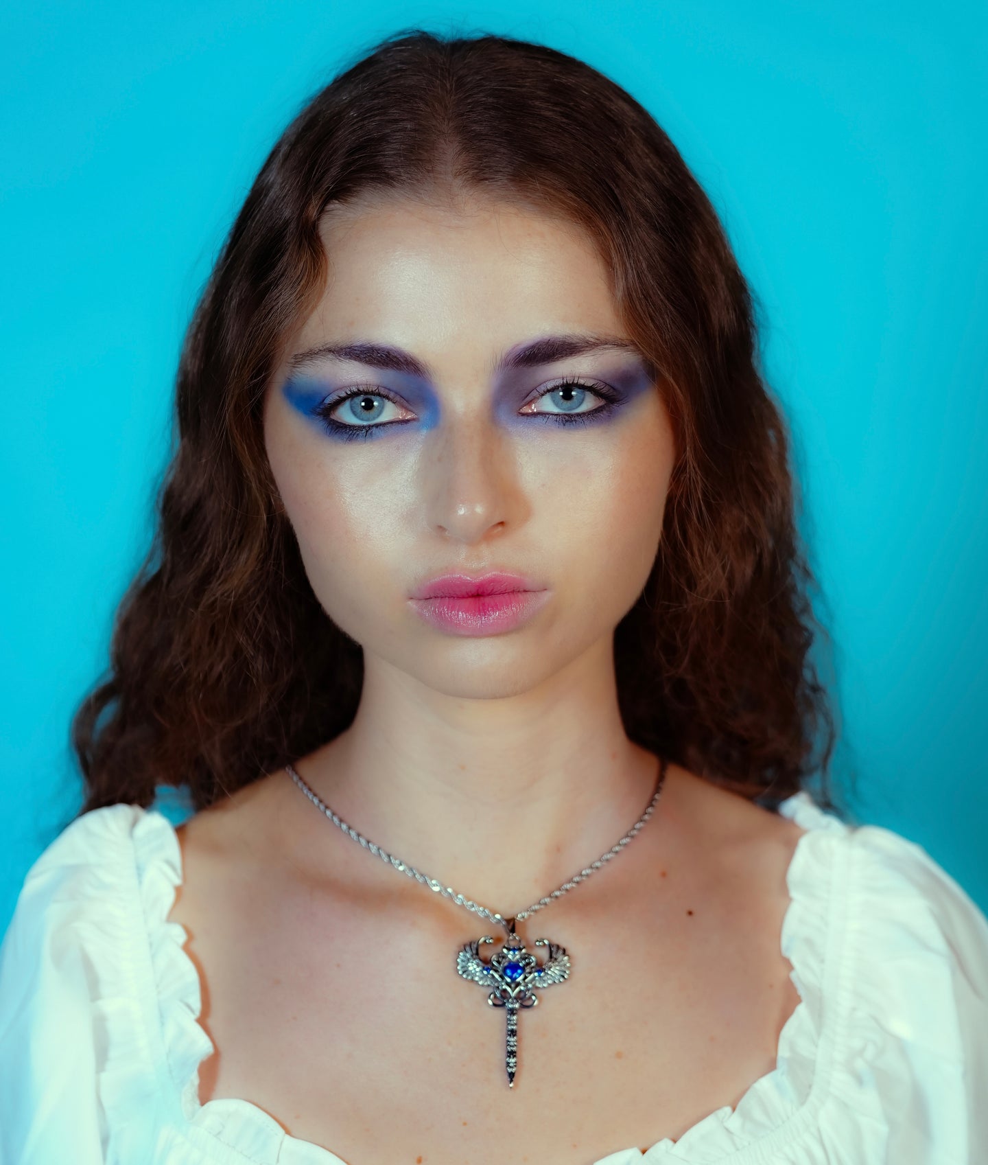 Azure Seraph Necklace - Fashion Jewelry by Yordy.
