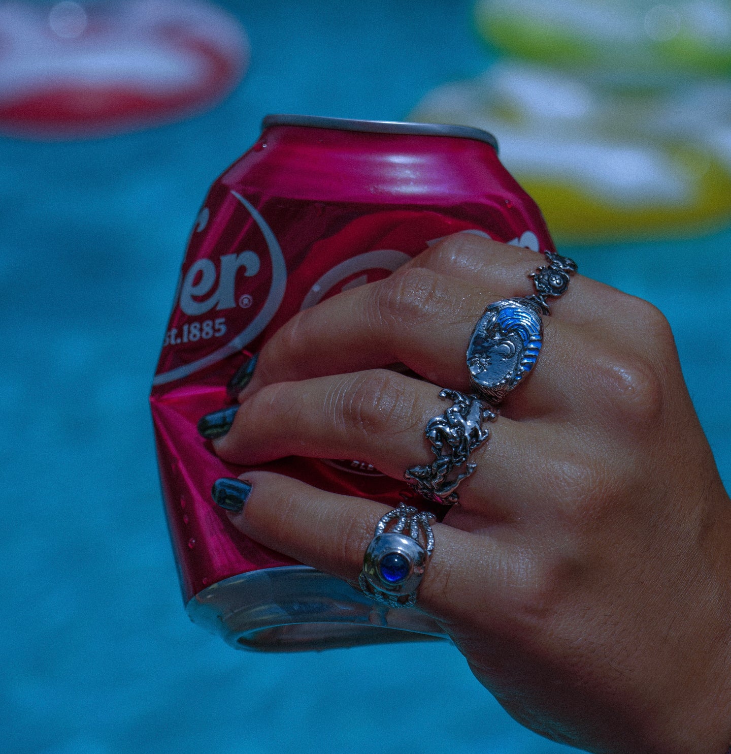 Sunkissed Jellyfish Ring - Fashion Jewelry by Yordy.