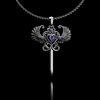 Azure Seraph Necklace - Fashion Jewelry by Yordy.