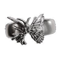 Silver Butterfly Angel Ring - Fashion Jewelry by Yordy.