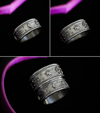 Lovers Eclipse Ring Set - Fashion Jewelry by Yordy.