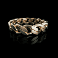 Gold Chain Ring - Fashion Jewelry by Yordy.
