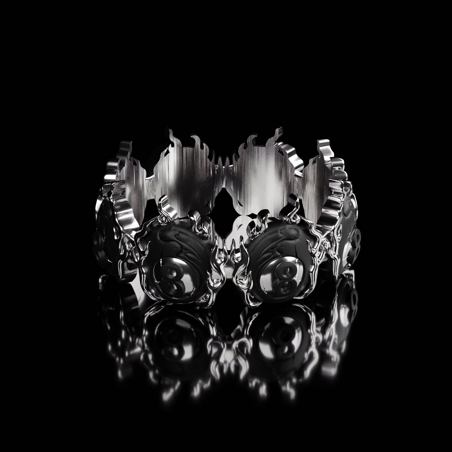 Inferno Fate Ring - Fashion Jewelry by Yordy.