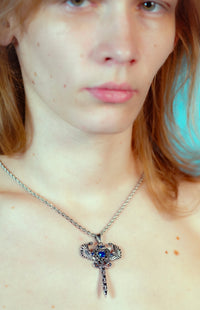 Azure Seraph Necklace - Fashion Jewelry by Yordy.