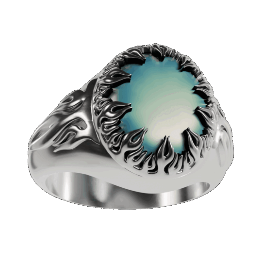 Ombré Azul Ring - Fashion Jewelry by Yordy.
