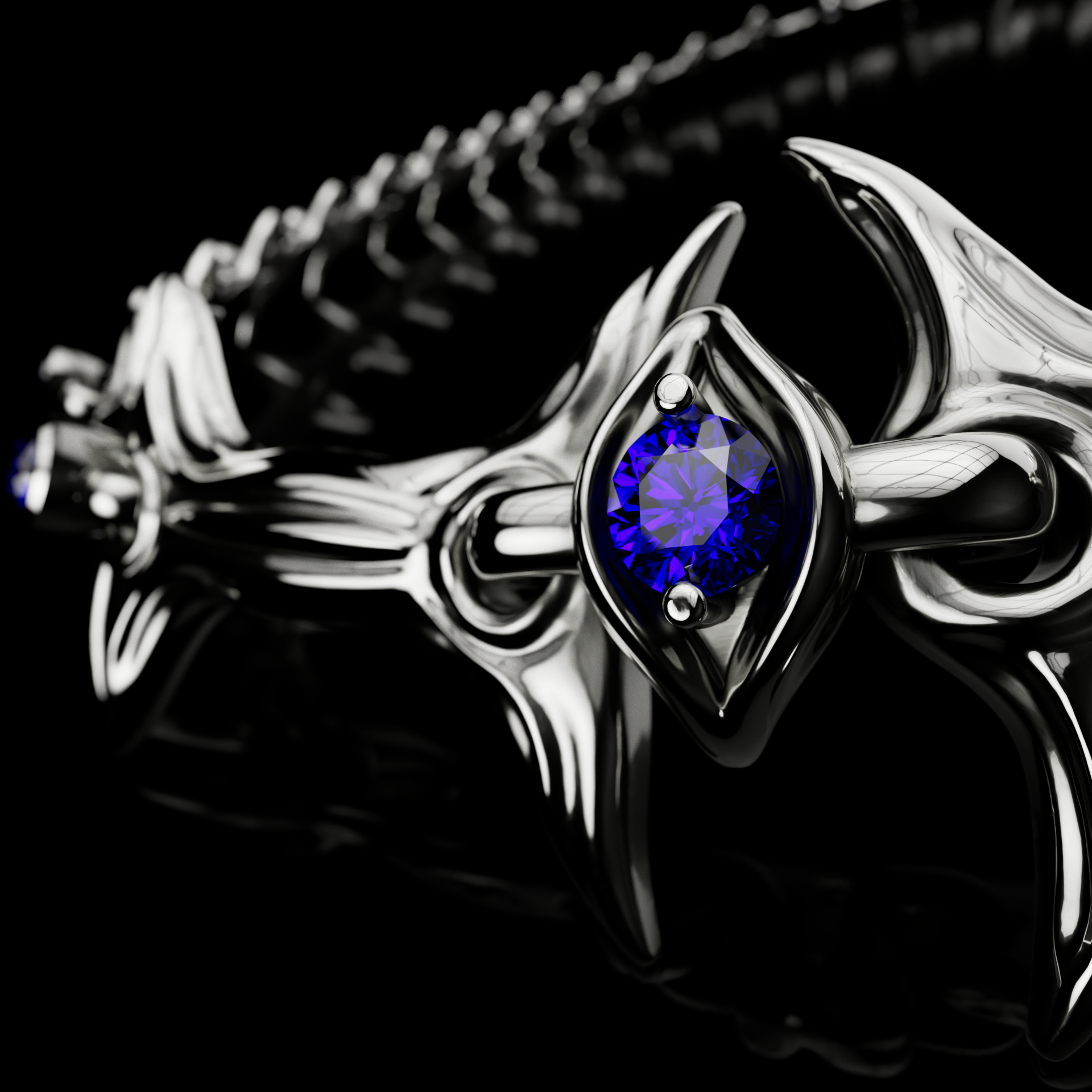 Angeli Spina Necklace - Fashion Jewelry by Yordy.