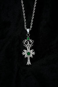 Verdant Sakura Necklace