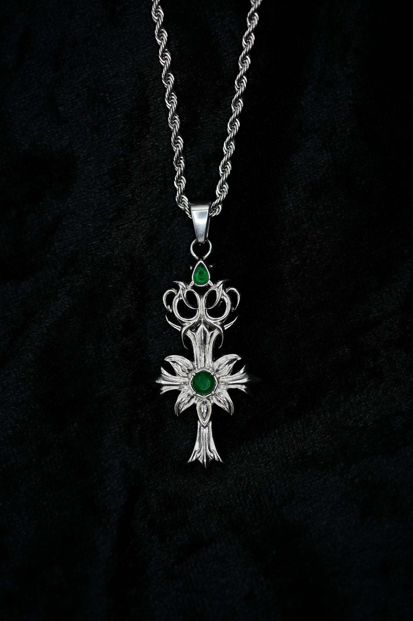 Verdant Sakura Necklace