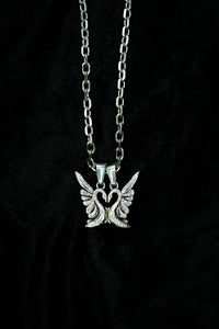 Eternal Swan Couples Necklace (Two)