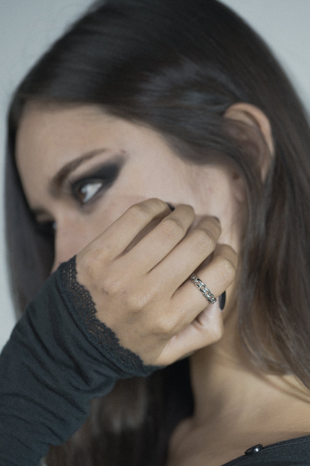 Silver Chain Ring - Fashion Jewelry by Yordy.