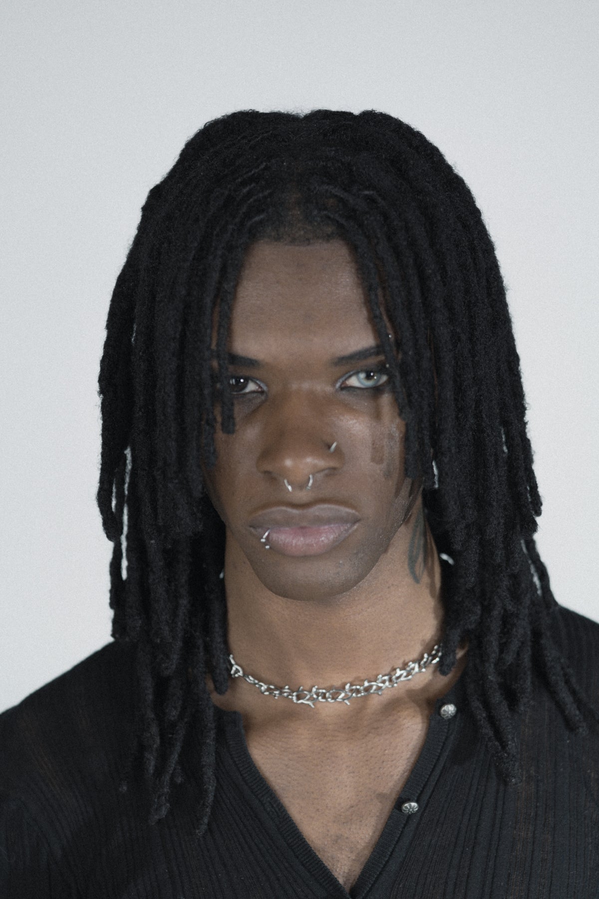 Silver Barbwire Chain - Fashion Jewelry by Yordy.