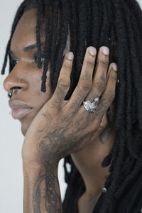 Lingua Noctis Ring - Fashion Jewelry by Yordy.
