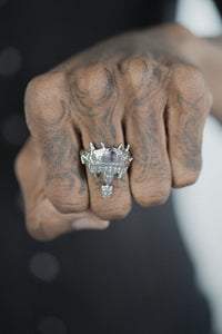 Lingua Noctis Ring - Fashion Jewelry by Yordy.