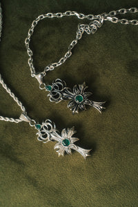 Verdant Sakura Necklace - Fashion Jewelry by Yordy.