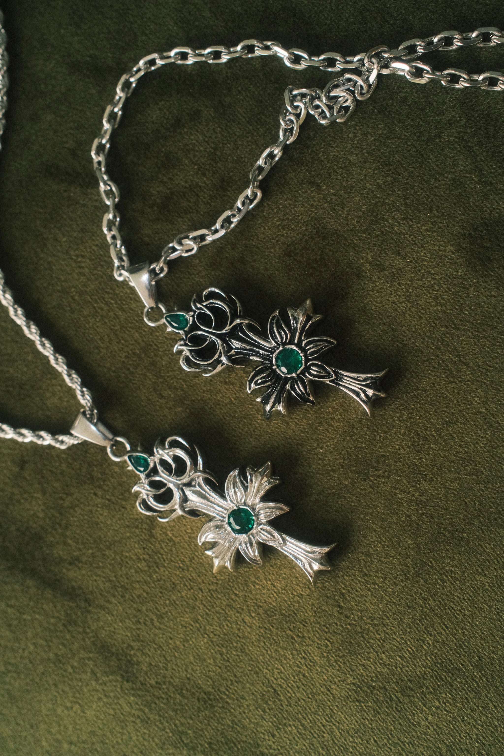 Verdant Sakura Necklace - Fashion Jewelry by Yordy.