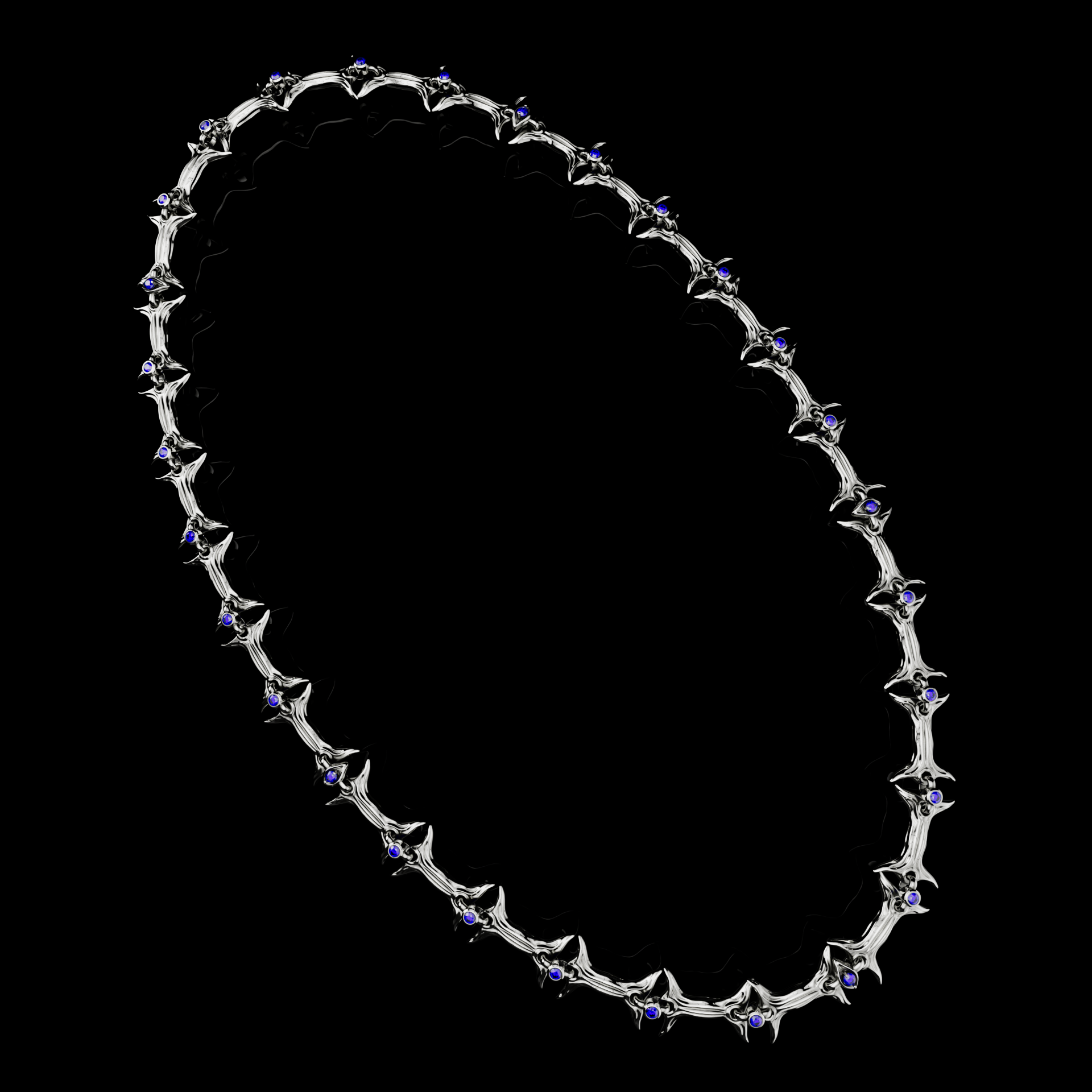 Angeli Spina Necklace - Fashion Jewelry by Yordy.