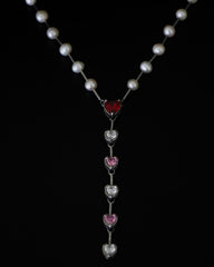 Summer Amore Rosary Necklace - Fashion Jewelry by Yordy.