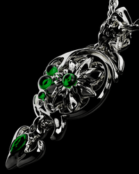 Moonblossom Necklace - Fashion Jewelry by Yordy.