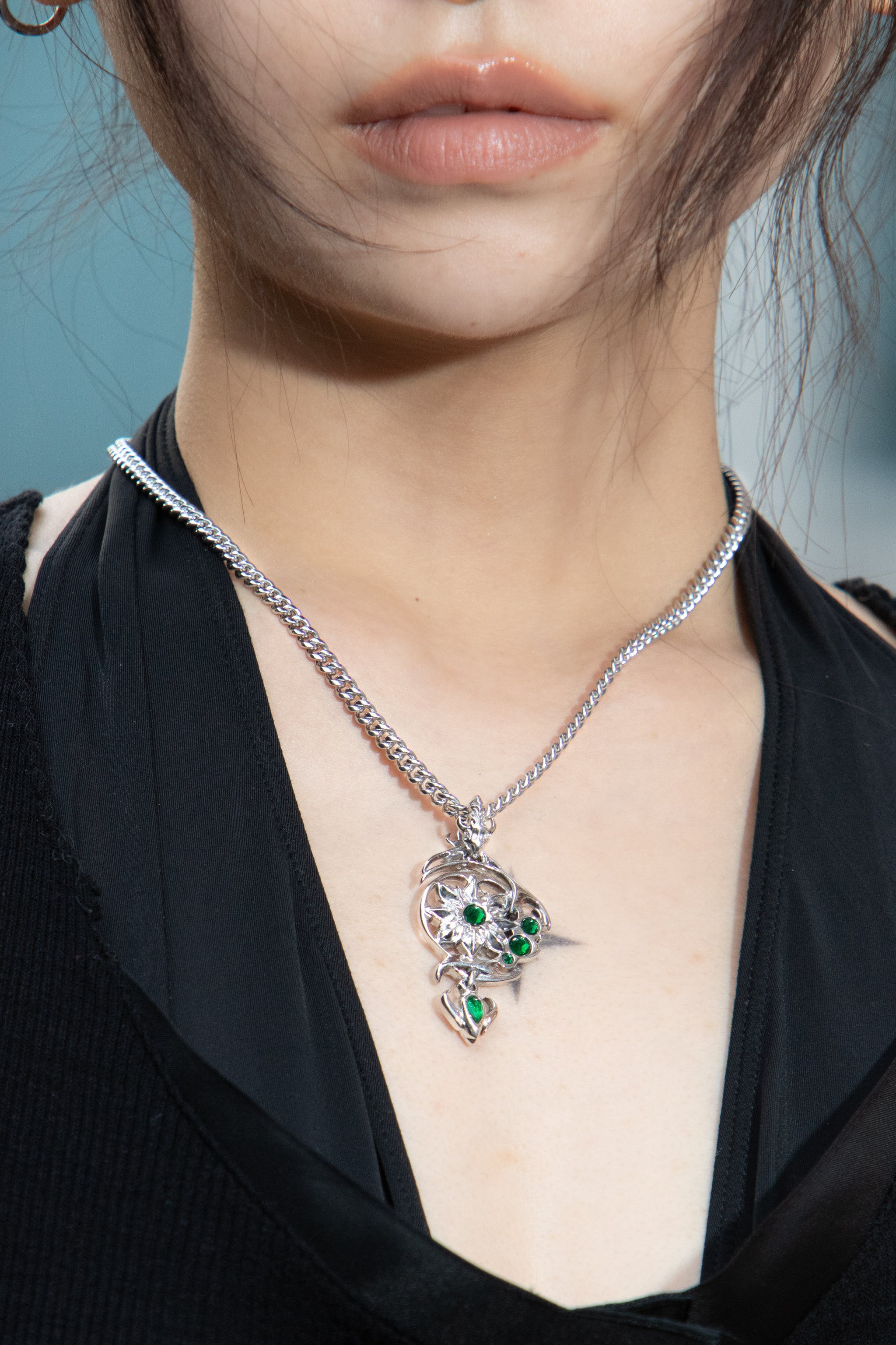 Moonblossom Necklace - Fashion Jewelry by Yordy.