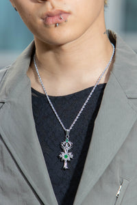 Verdant Sakura Necklace - Fashion Jewelry by Yordy.