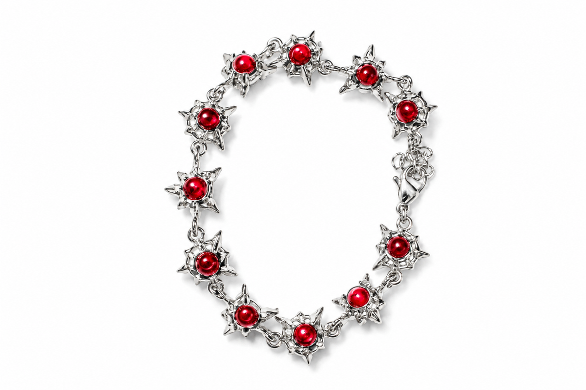 Scarlet Halo Bracelet - Fashion Jewelry by Yordy.