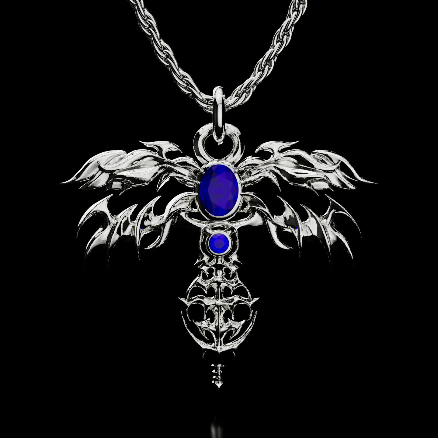 Fallen Ryu Necklace - Fashion Jewelry by Yordy.
