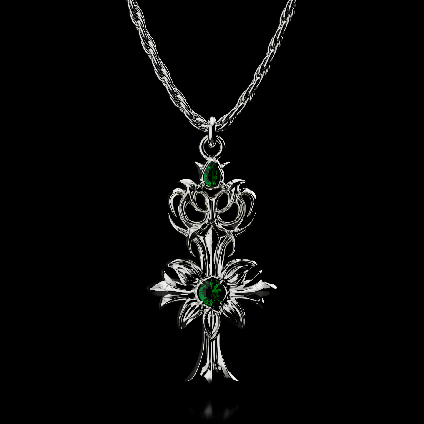 Verdant Sakura Necklace - Fashion Jewelry by Yordy.