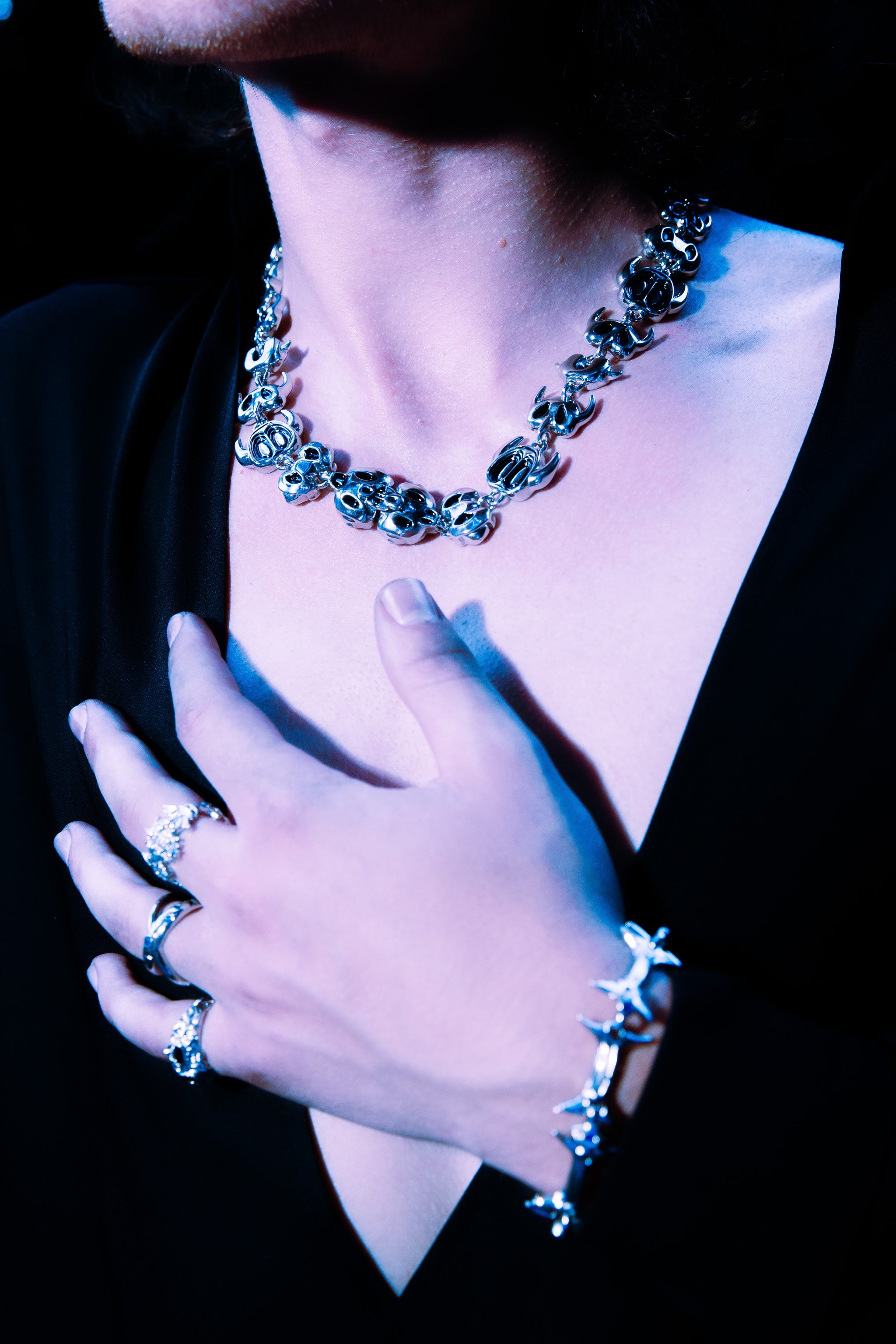 Nexus Obscura Necklace - Fashion Jewelry by Yordy.