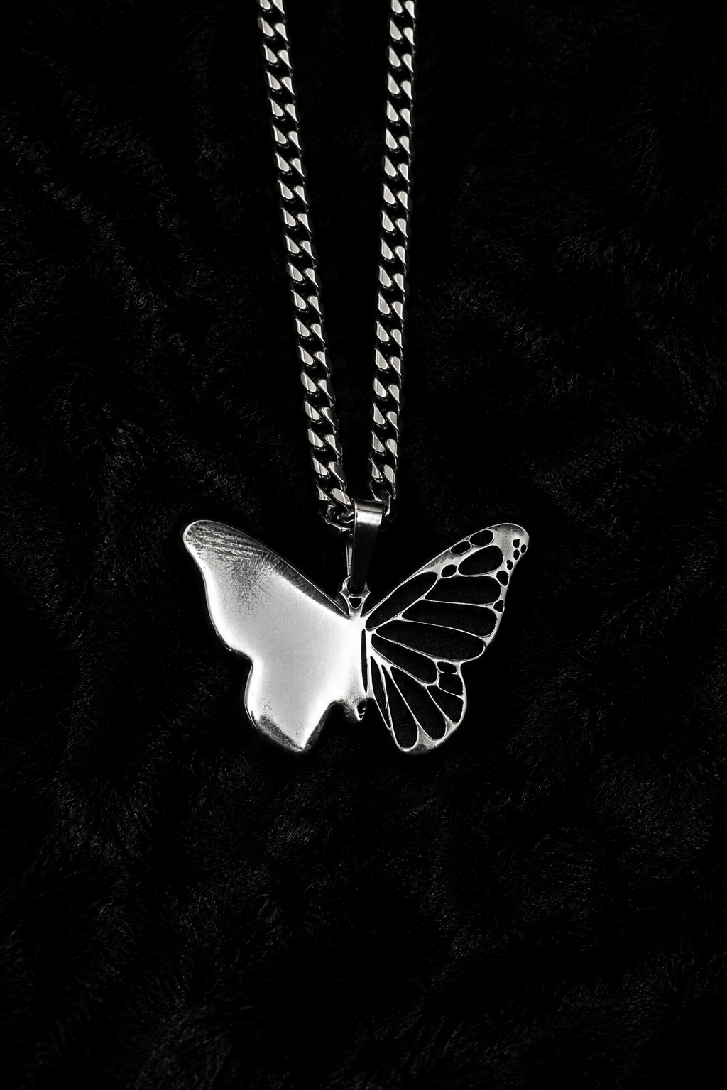 Split Butterfly Necklace