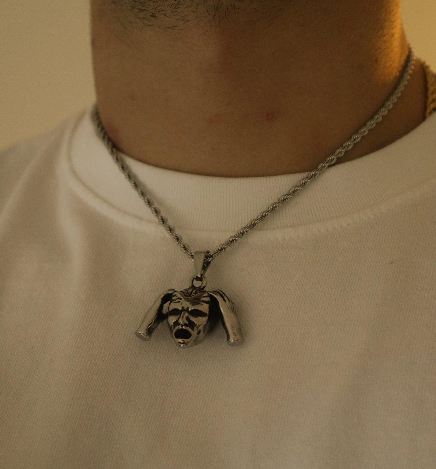 Silver Headache Necklace - Fashion Jewelry by Yordy.