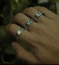 Silver Love is Pain Ring - Fashion Jewelry by Yordy.