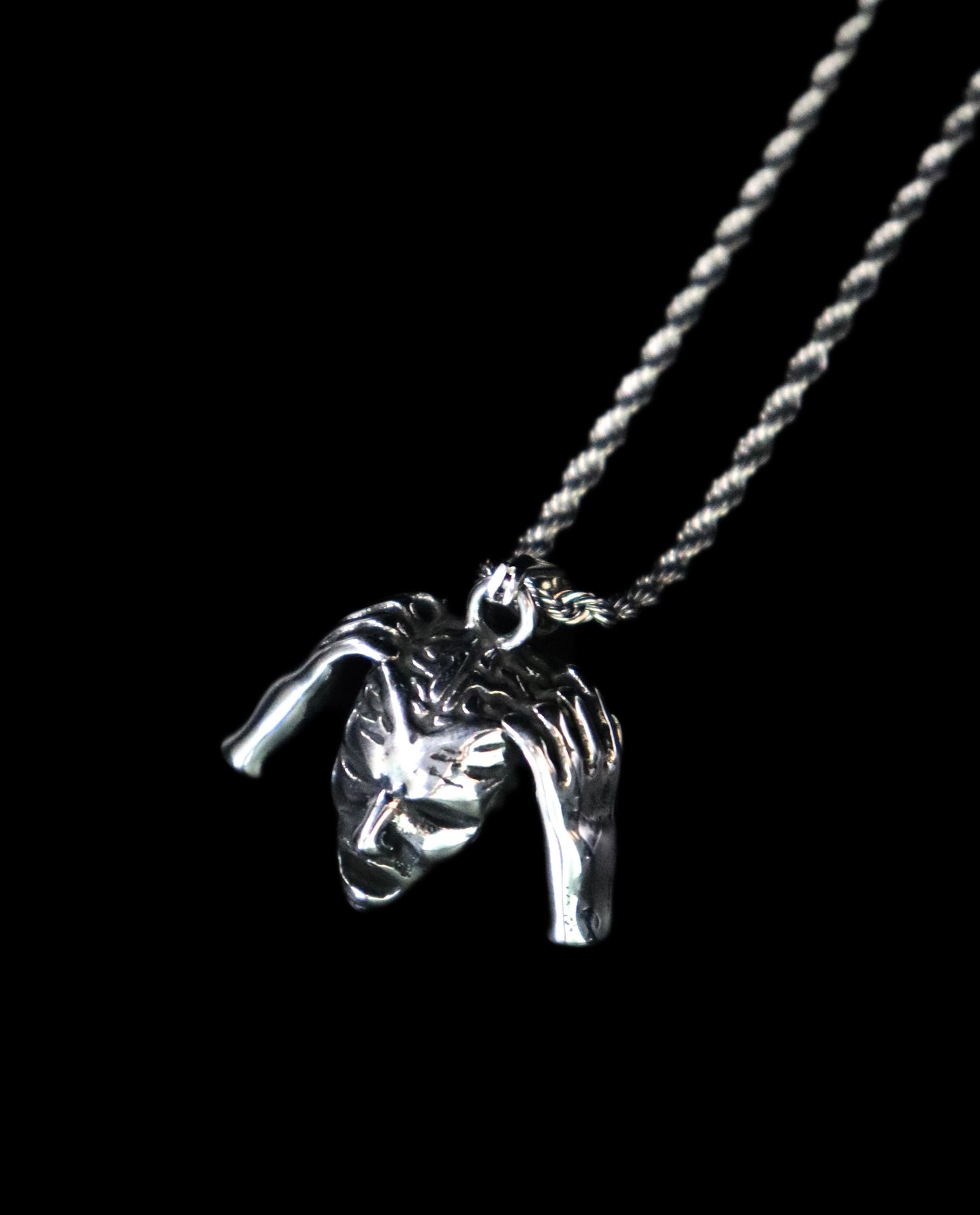Silver Headache Necklace - Fashion Jewelry by Yordy.