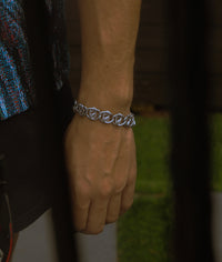 Silver Snake Head Bracelet - Fashion Jewelry by Yordy.